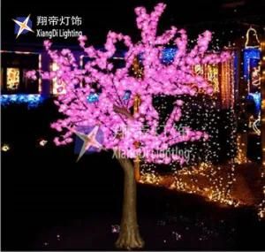 2.5m Popular LED Lighted Coconut Palm Tree for Outdoor Decoration Height 3m