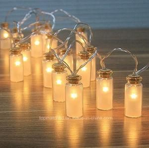 Vintag Glass Jar LED Christmas Fairy String Light