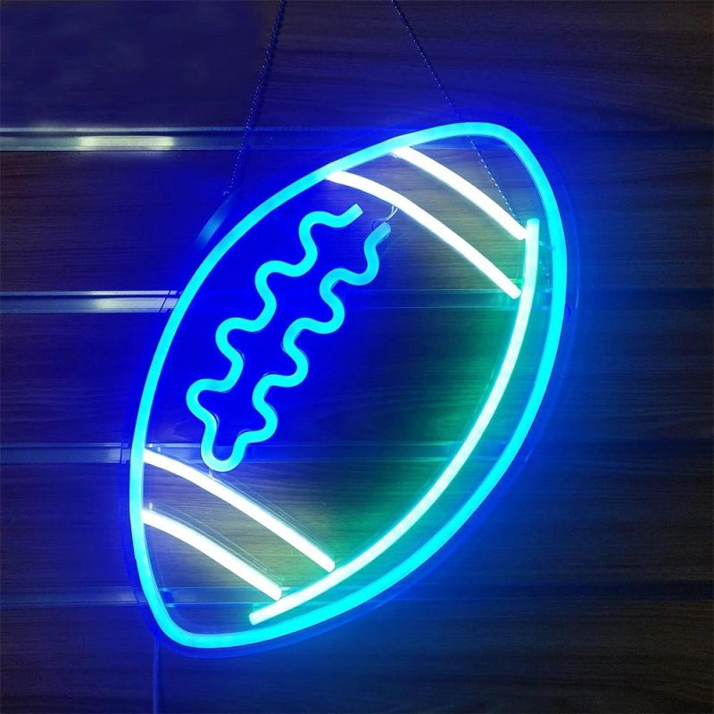 Fashion Custom Neon Signs LED Football Neon Signs Party Decorative Night Light Neon Lights
