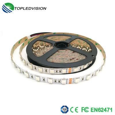 5V 12V 24V Flexible Light RGB LED Strip SMD 5050 60LEDs/M