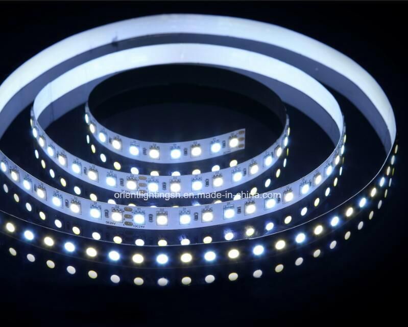 UL Ce Epistar 2835 60LEDs 14.4W 24V 3000K Waterproof IP66 LED LED Strip Light