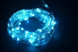 RGB LED Copper Wire String Light Decoration Light/ EU UK Us Au Adaptor