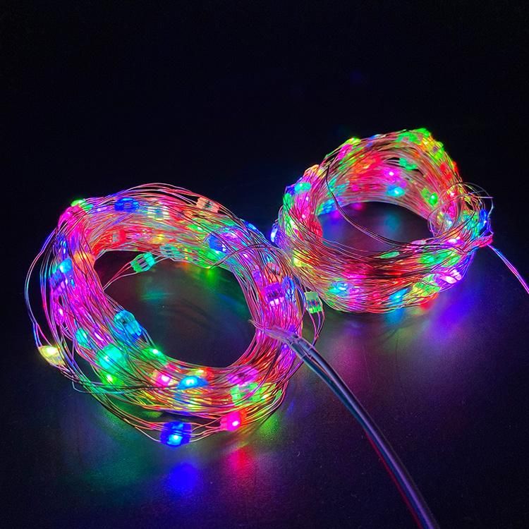 Copper Wire Light RGB 10m with Fairy Lights APP Remote Control