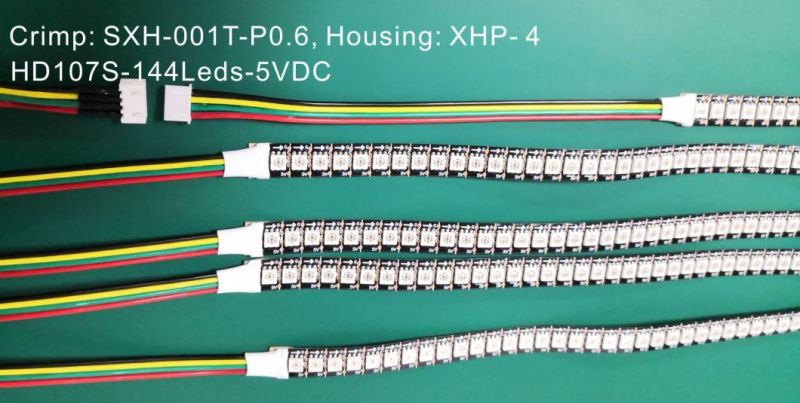 HD107s/Apa107/Apa102/Sk9822 144LEDs/M Flexible Pixels Light LED Strip 144pixels