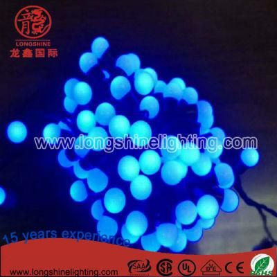 Waterproof LED Ball String Light for Outdoor Christmas Decoration