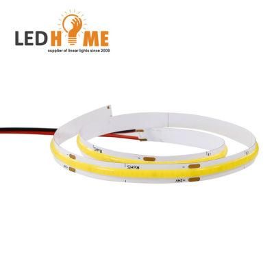 10W/M 24V/12V 2700K 3000K 4000K 6000K Flexible COB LED Strip with Ra 90