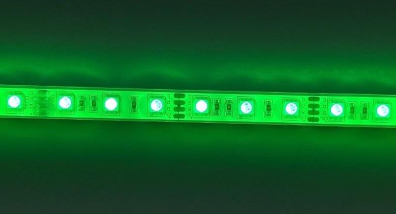 UL CE IP20 RGB5050 Strip DC24V 120LEDs/M LED Flexible Tape Strip