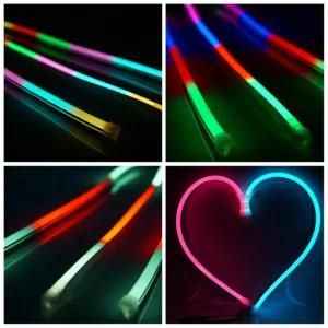 RGB Color Chasing LED Strips 20inch APP Controlled Strip Lights for Car Boat RV Camping Bus