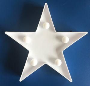 Plastic Small Star LED Deco Lights