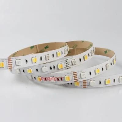 5050 RGB+5050 CCT 60LEDs 12mm 3oz PCB LED Strip Light