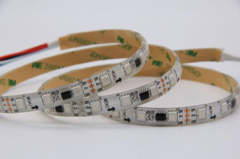 Addressable Ws2812 DC5V 144LED Flexible Programmable 5050RGB Magic LED Digital Strip