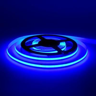 High CRI 320LED COB Strip Lights DC12V Blue Color for Christmas Decoration