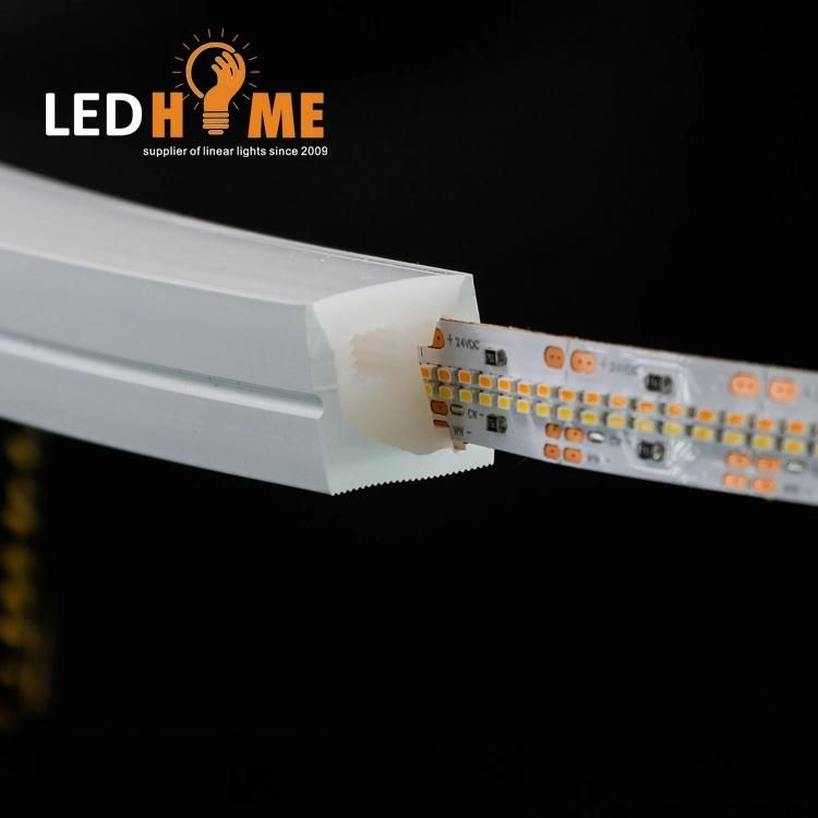 Customize Diffuser Mini Flexible Neon LED Silicone Extrusion Tube Waterproof IP65/67 Neon Flexible LED Light Strip