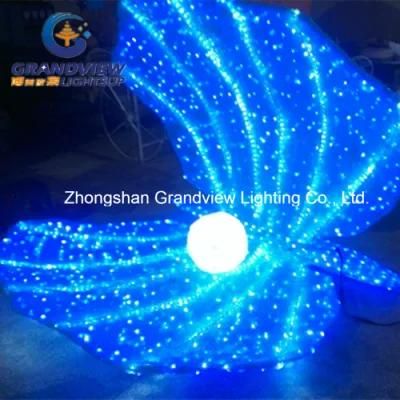 LED Acrylic Lighted Motif Shell for Christmas Holiday Decoration