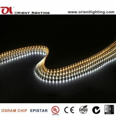 High CRI Epistar 1210/3528 60LEDs/M 4.8W/M Flexible LED Strip Light