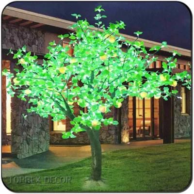 Commercial Indoor Christmas Luminous LED Holiday Artificial Fruit Tree Light