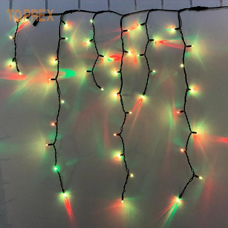 IP65 Waterproof Outdoor Christmas Decoration LED Icicle String Light