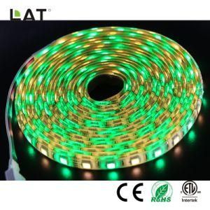 DC24V 3m IP20 Smart WiFi SMD 5050 Rgbww 30/60/120LEDs Flexible LED Strip Light Work with Echo Enable Alexa Voice