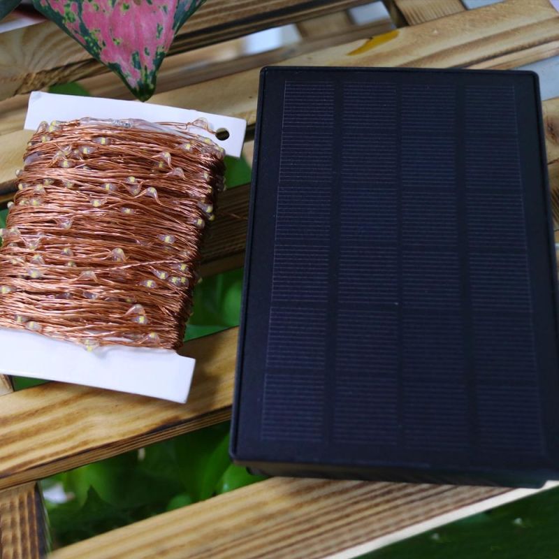 Manufacturer Waterproof Solar LED Light for Christmas Resident Solar String Light
