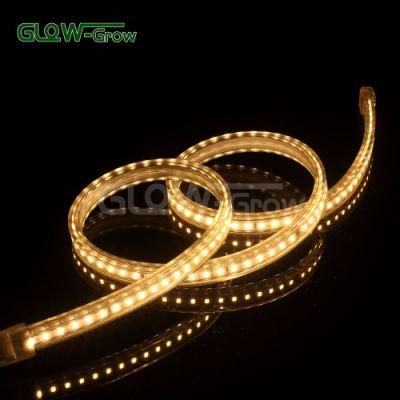 6000K Cool White 120V 50m IP65 700lm/M 120LEDs/M 2835 LED Strip Light