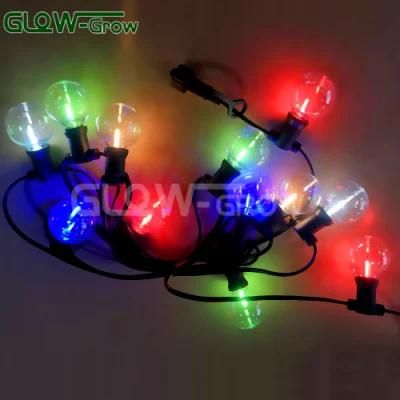 Multicolor Camping Decorative Outdoor String Lights Festoon Light for Patio Garden Home Decoration