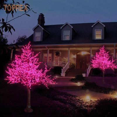 Festival Lighting Decorations LED Cherry Tree Light Outdoor
