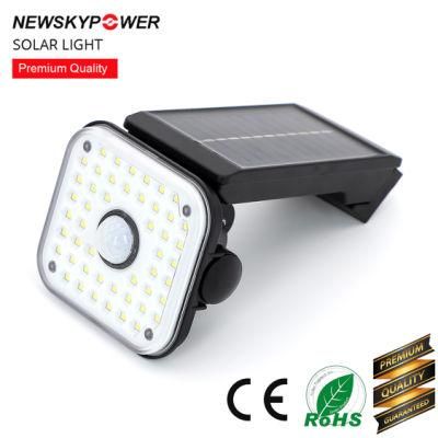 Promotion New LED Lamp Solar Wall Mounted Light for Outdoor Garage with Motion Sensor High Bright