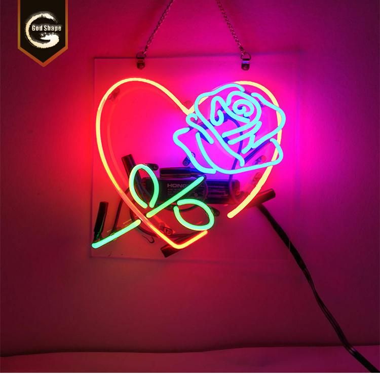 Low Voltage Neon Sign with Transparent Acrylic Baker