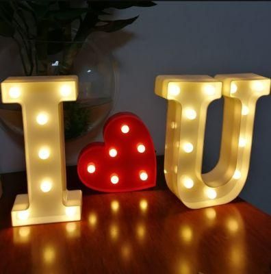 Hot New Products Wedding Party Xmas Decor LED Marquee Lighted Lettering LED Marquee Letters Light