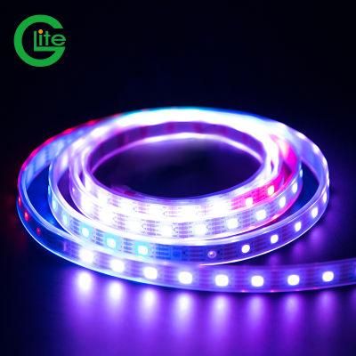 Dream Color Pixel LED Ws2813 60LEDs Strip Non Waterproof for Bar Lighting