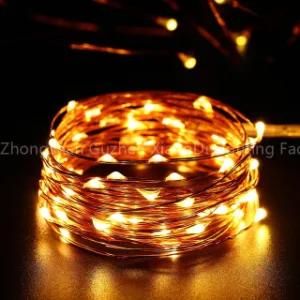 10m 100 LED 3xaa Battery LED String Lights for Xmas Garland Party Wedding Decoration Christmas