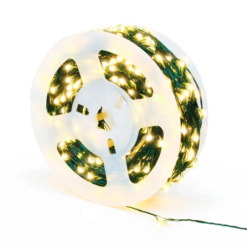 50m 100m Copper Wire LED String Lights Holiday Lighting Fairy Garland for Christmas Tree Wedding Party Decoration