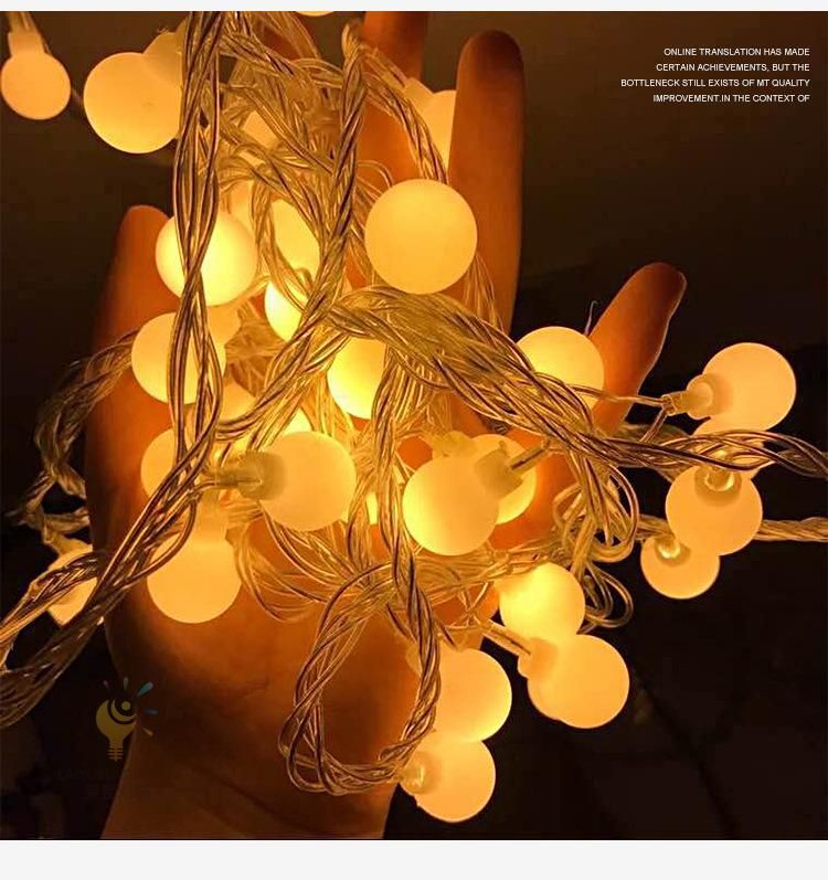 LED Mini Globe String Lights, Fairy String Lights for Party Wedding Christmas Tree Garden Decor