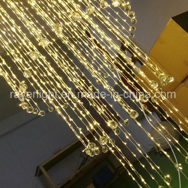 Wedding Festival Christmas Decoration Crystal Lights Event Center Decoration LED String Lights
