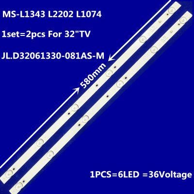 Ms-L1343 V2 - Cy 2-6-3030-300mA-36V - A4 M208 Td with 6 LEDs 58 Cm LED TV Panel LEDs