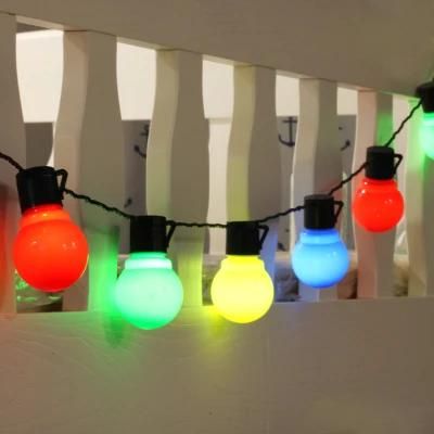 Multi Color G50 Festoon Patio LED Globe Bulb LED String Lights for Outdoor Use