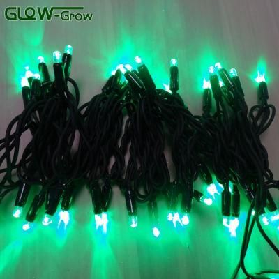 50LED 5m Rubber Wire LED Chistmas Multicolor String Light for Outdoor Decoration