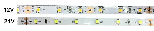 Energy Saving 60LEDs 4.8W/M 3528 LED Strip for Lighting Project