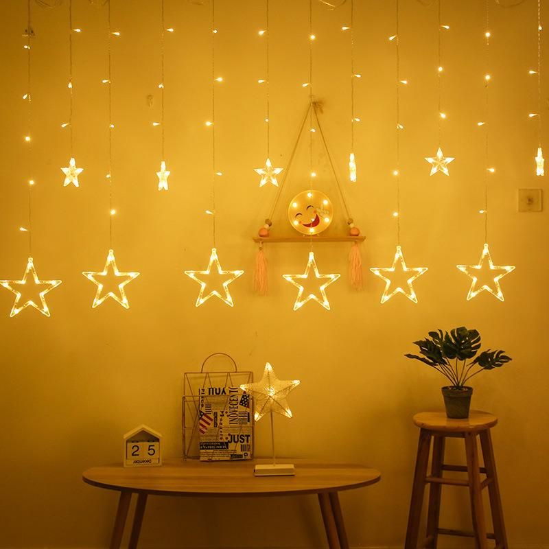 Star Decorative Curtain Decorative String Light