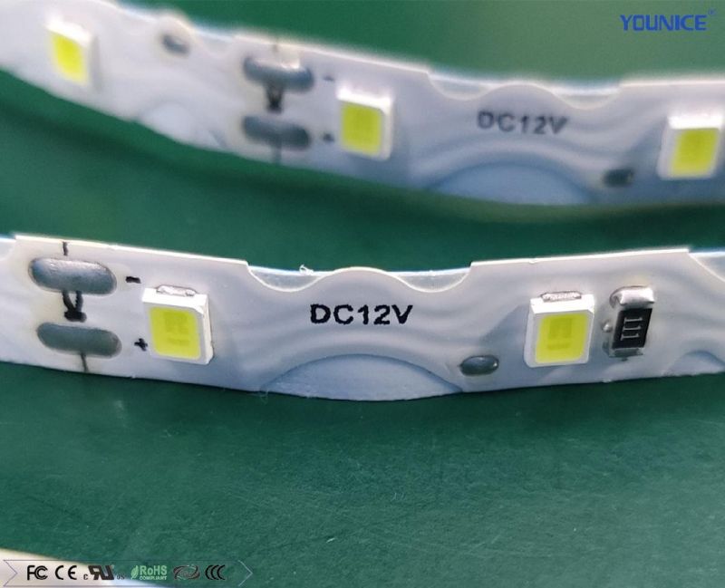 5.4W DC12V Super Long Welding Free Whole SMD2835 High Brightness S-Type Linear Light LED Flexible Strip