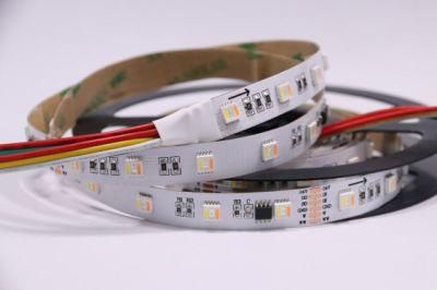 12V or 24V Digital TM1914 IC 5050 Rgbww 30LEDs Per Meter 14.4W/M LED Strips Programmable Dream Color/LED Christmas Light