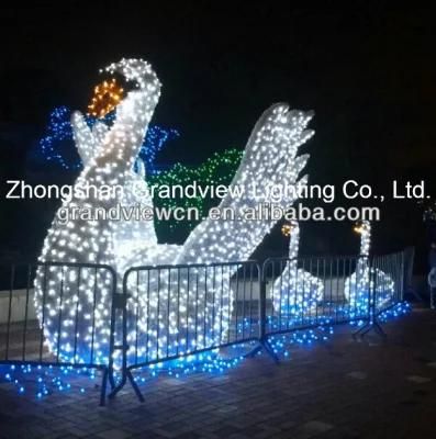 LED Swan Wild Lights for Zoo and Parks