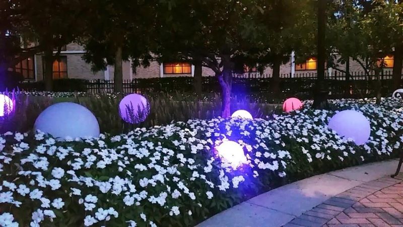 Multi Color RGB Globe Light for Wedding Decoration