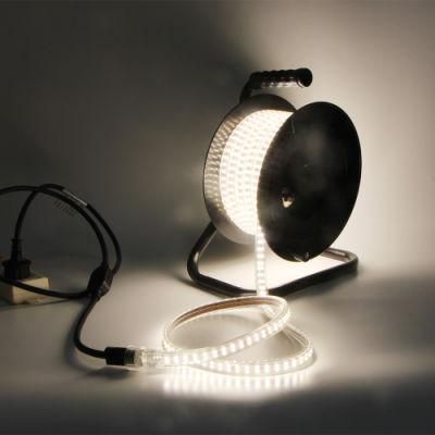 220V/230V High Brightness 1500lm/M 2835-180 Portable Reel LED Strip 4000K