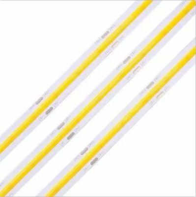 DOT Free DC12V 320 Chips/Meter IP20 Flexible COB LED Strip Rope Lighting