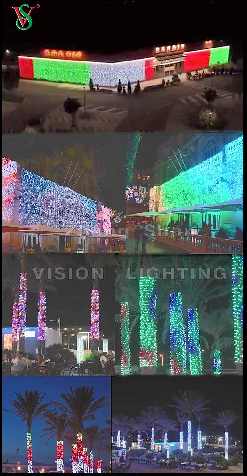Christmas Outdoor Decoration Smart DMX512 String Light for Festival Use