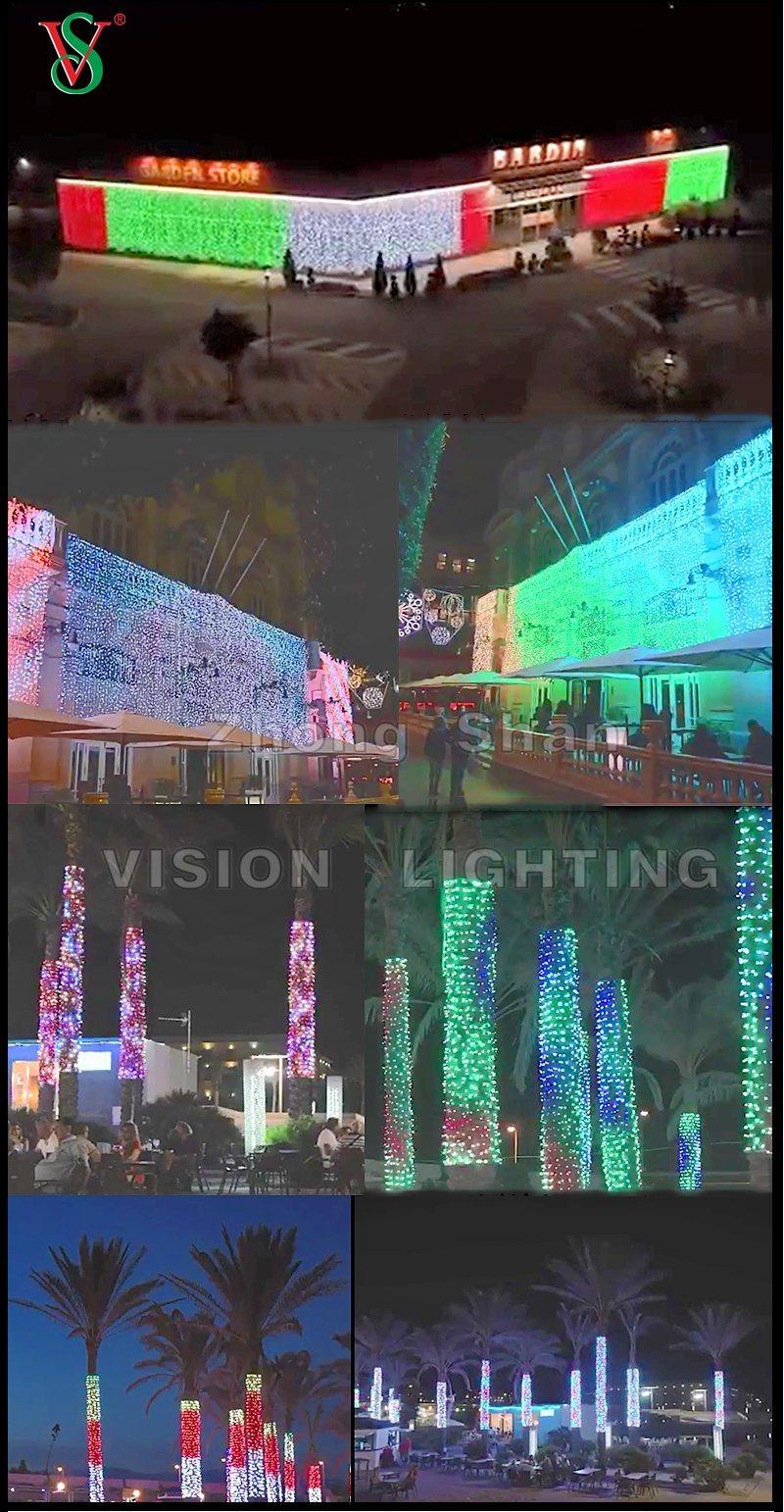Christmas Outdoor Decoration Smart DMX512 String Light for Festival Use