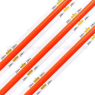 Cheap Price No Dots COB Strip Light 320LEDs Red Color