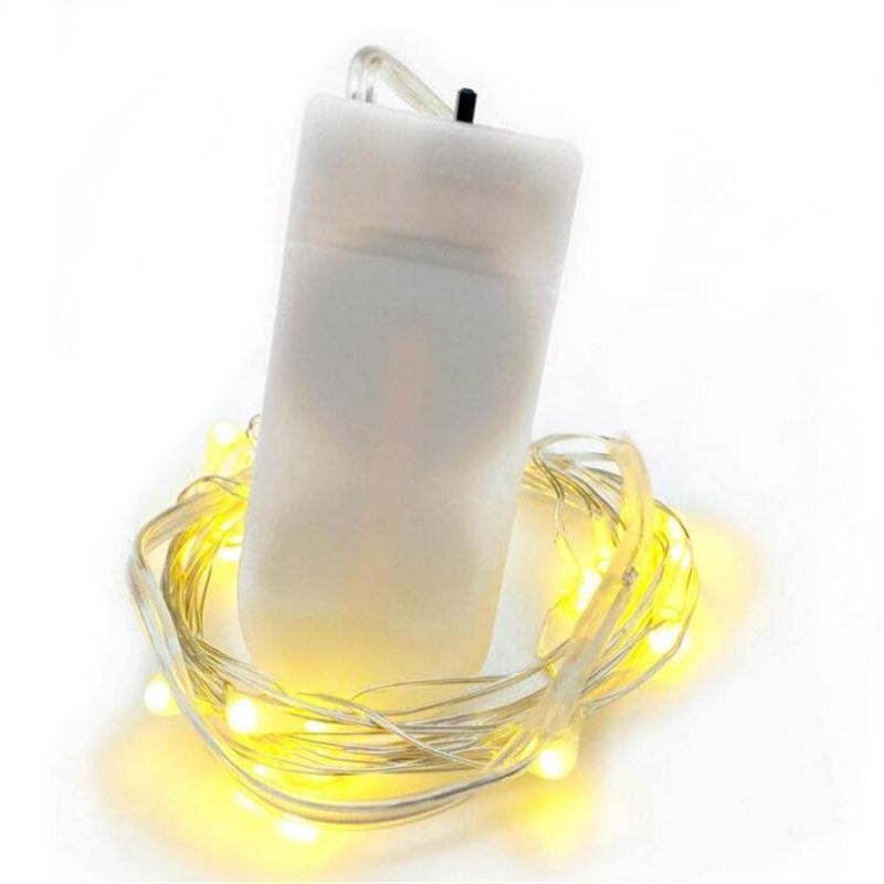 Fairy String Lights Battery Flash Mini LED Copper Starry Twinkle Light for Decoration