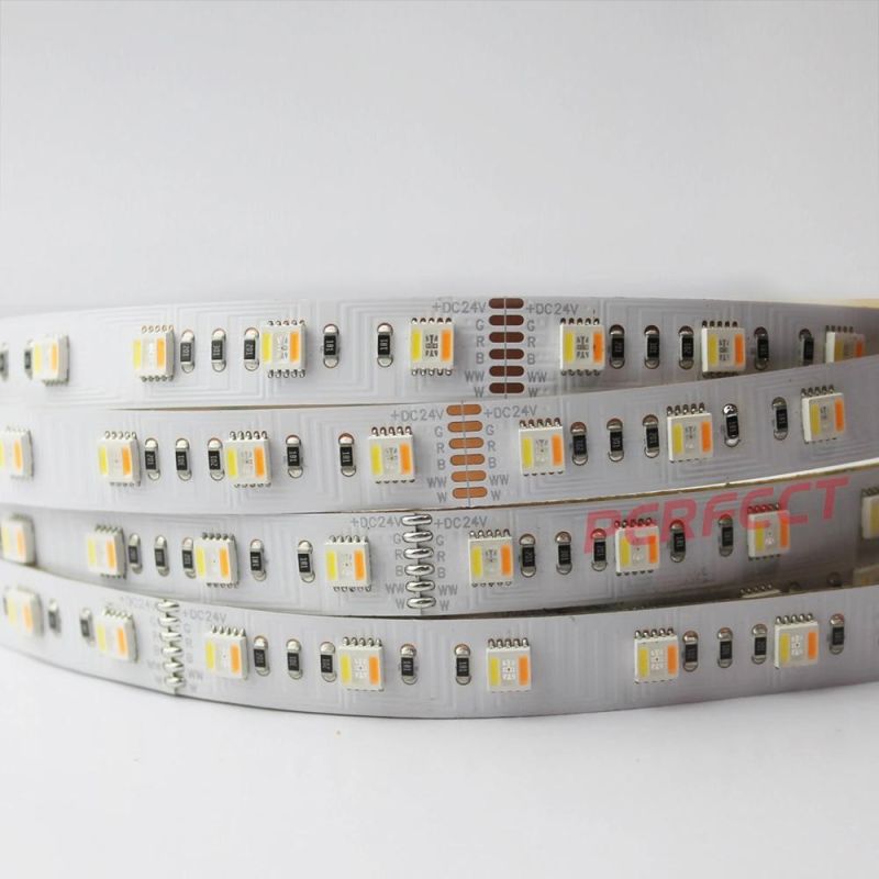 Rgbww Strip Waterproof Flexible 5050RGB+CCT LED Strip Light